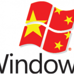 Microsoft-China-flag