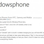 Windows Phone News-leaked