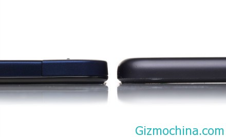 Vivo X3 on the left is compete with %th gen iPod Touch