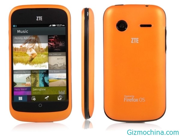 Image: ZTE Open, the first Firefox OS smartphone from ZTE