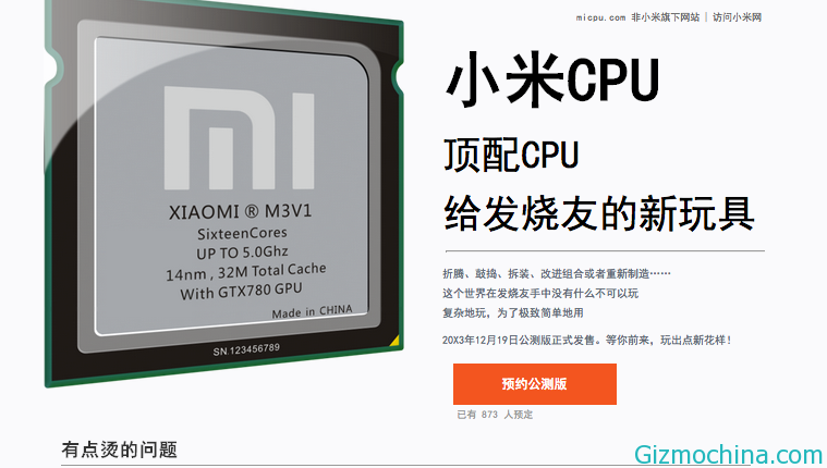 Xiaomi Processor