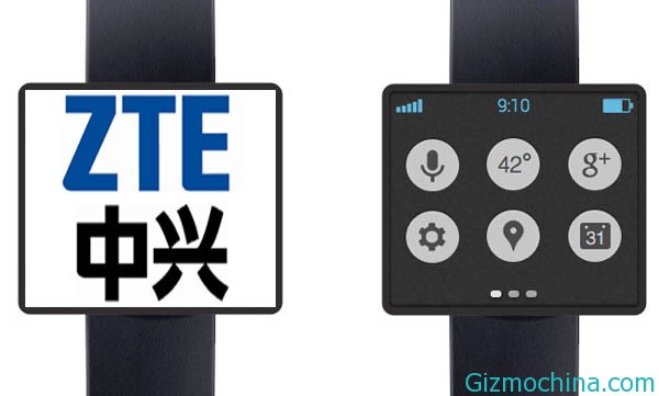 ZTE smartwatch illustration, not real device :P