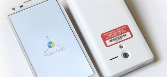Project Tango 3D smartphone