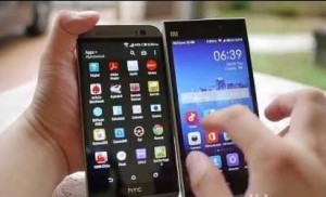 HTC One M8 and Xiaomi Mi4