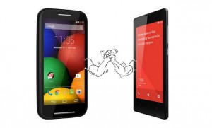 Xiaomi Redmi 1s vs Moto E