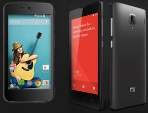 Android One Phones vs Xiaomi Redmi 1S