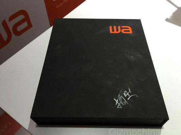 Wa phone's pure black Package Box