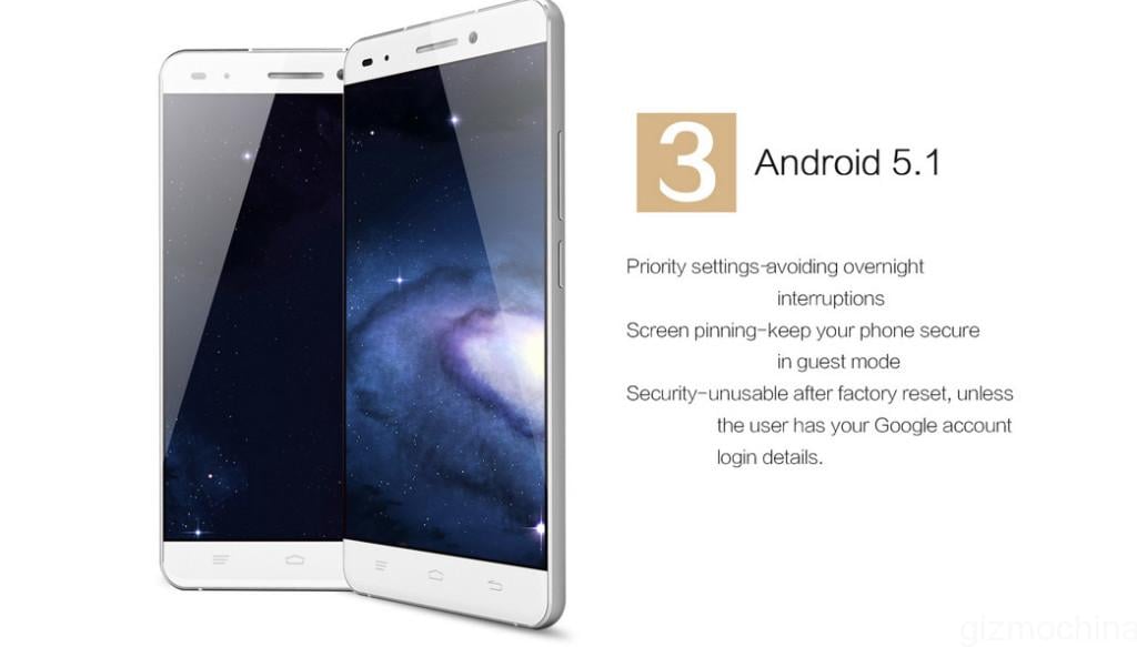 oukitell android 5.1