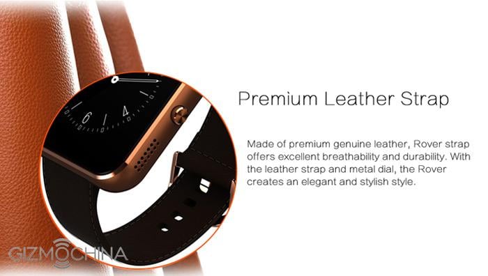 Zeblaze-Rover-Bluetooth-Smart-Watch-Review-Leather-Strap