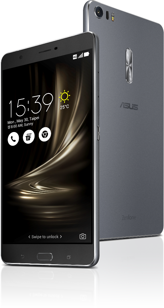 ZenFone 3 Ultra_Black front and back