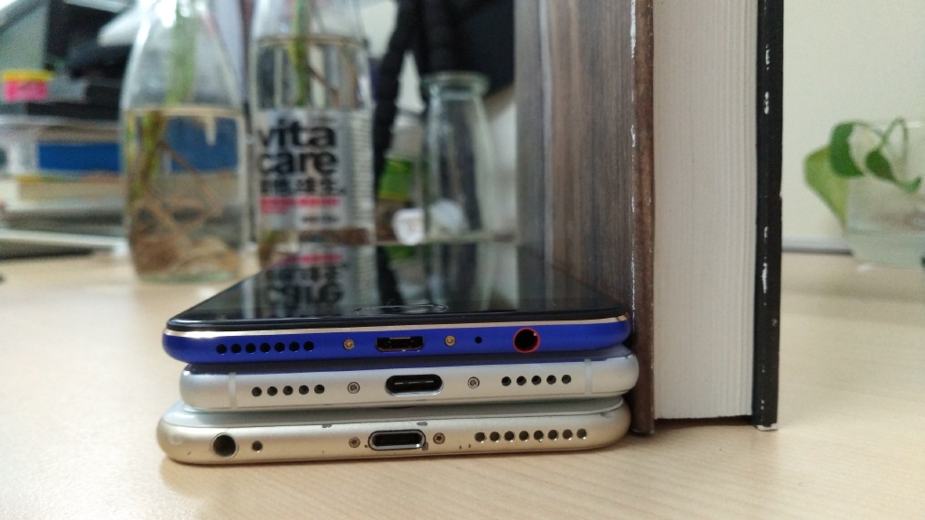 nubia z11 thickness