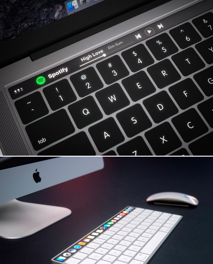 Apple keyboard render