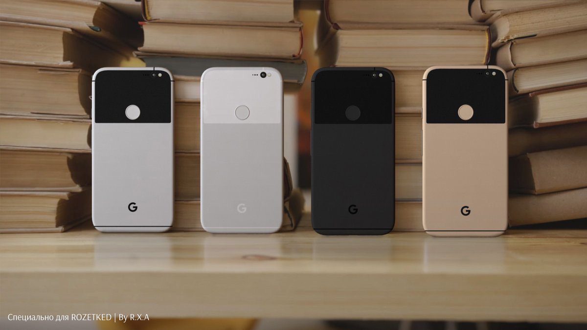google pixel renders
