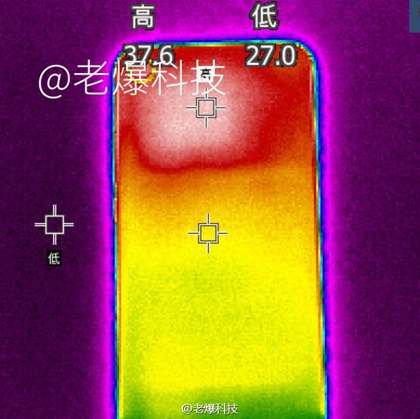 Meizu X Temperature Test