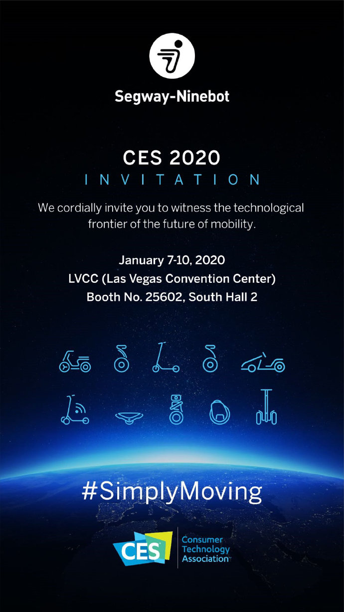segway-ninebot releases invitation poster for ces