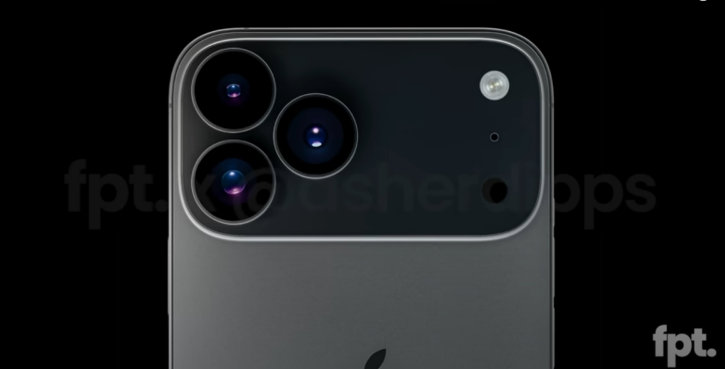 iPhone 17 Pro render by FrontPageTech