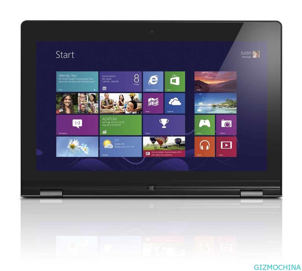 Lenovo released Lenovo Yoga, the first flip-style Windows 8 device ...