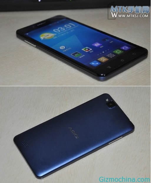 The specs of Amoi A920W Big V II is exposure