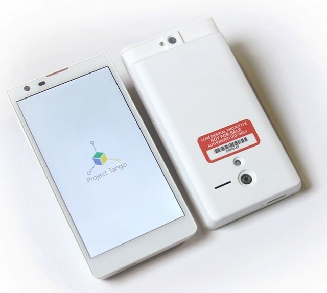 Project Tango 3D smartphone
