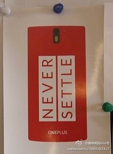 The new leaked picture of OnePlus One smartphone