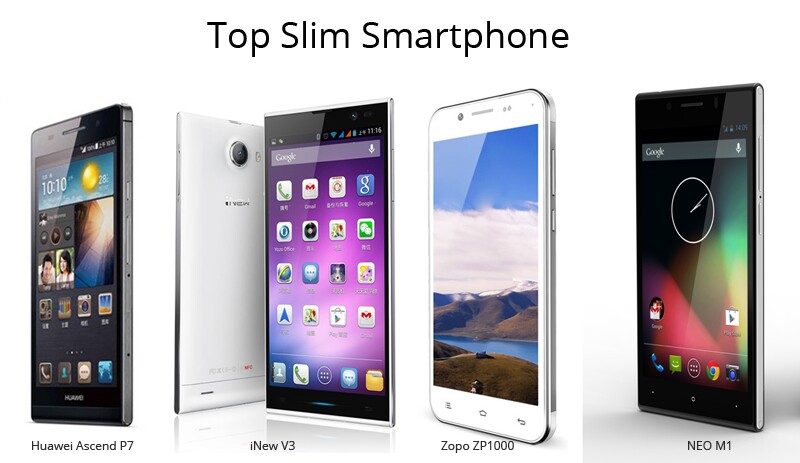 Chinese Slim Phones Smackdown: Huawei Ascend P7 vs Neo M1 vs iNew v3 vs ZOPO ZP1000