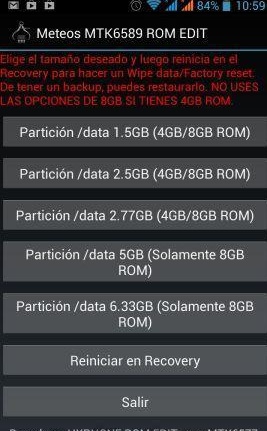 How to make more storage space in your MTK6589 device