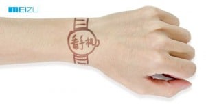 Meizu's smartwatch graphic