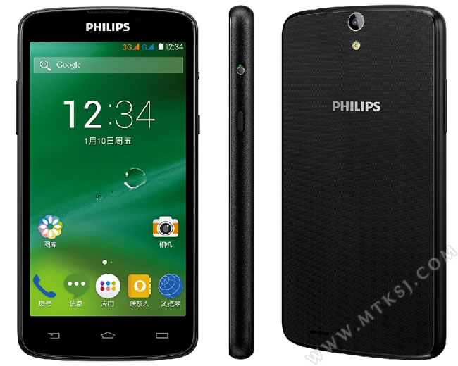 Philips V387 on sale for 1699 RMB (277.28 USD); has 4400mAh battery, MTK6582 processor, and 5-inch OGS screen