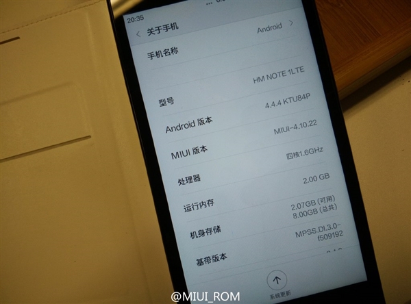 Xiaomi Red Mi Note may run MIUI 6 - Gizmochina