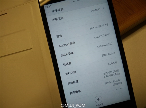 Xiaomi Red Mi Note