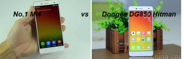 No.1 Mi4 vs Doogee DG850: War of the Xiaomi Mi4 Clones