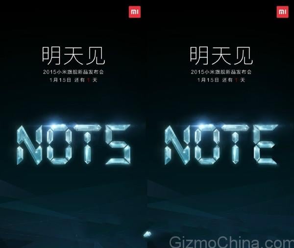 Xiaomi Note will be bigger than the iPhone6 plus and priced at around 4000 RMB (645.43 USD) Xiaomi Note