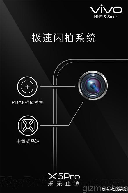vivo x5pro PDAF