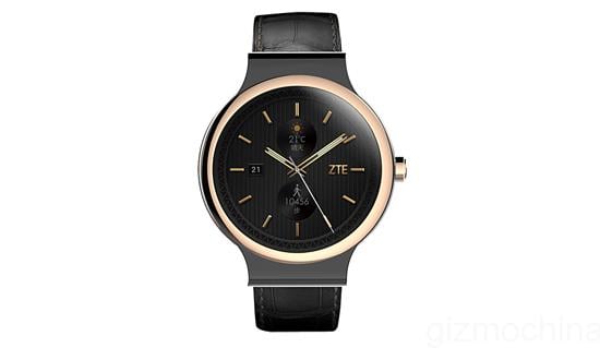 ZTE Axon Watch Officially Unveiled With Circular Display Heart Rate Monitor Gizmochina