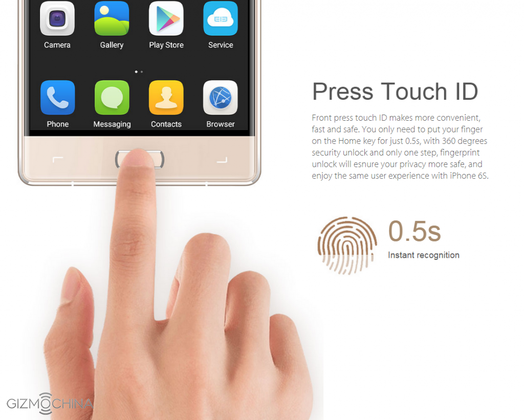 Elephone M2 full specs and images - Gizmochina