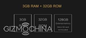 zte axon ram rom