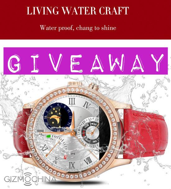 No.1 Watch D2 GiveAway Win A Free Luxury Smartwatch From GizmoChina