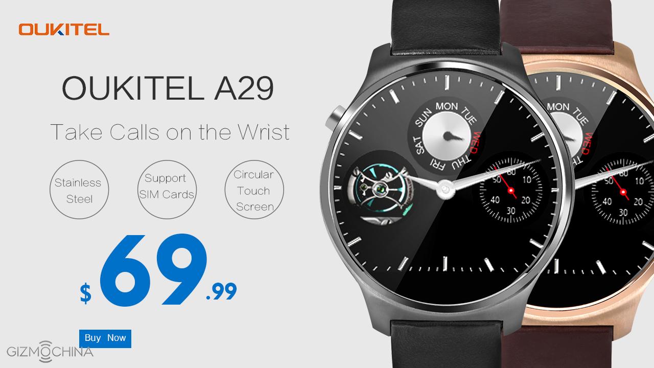 Oukitel A29 Smartwatch presale Oukitel A29 Smartwatch presale