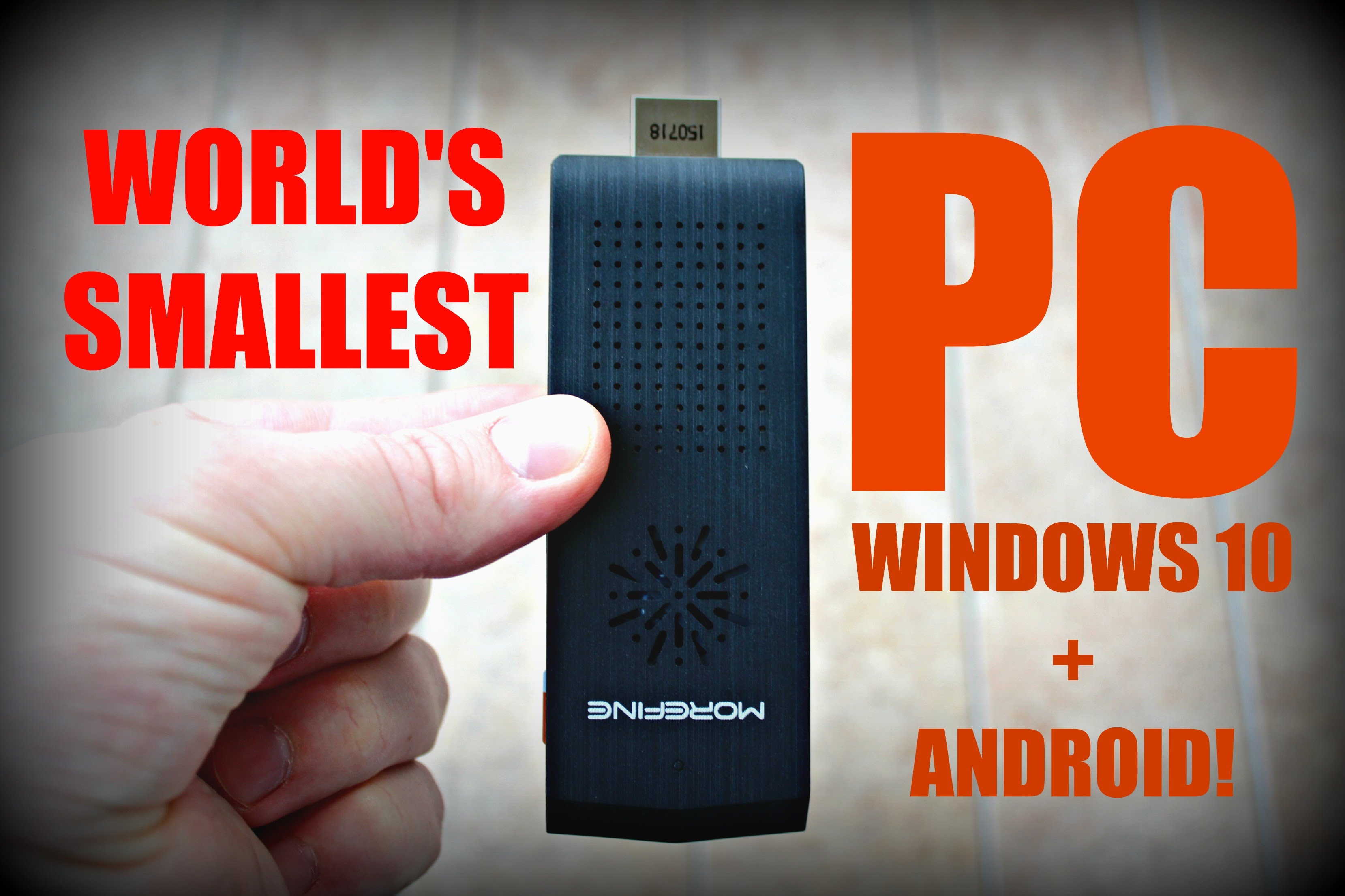Morefine M1+ Review – World’s Smallest Windows 10 and Android PC for $99!