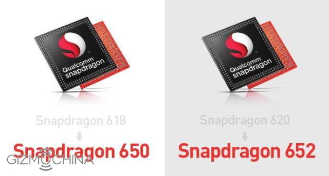 snapdragon 620 now 652