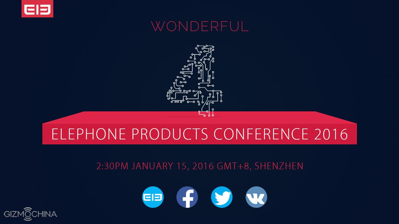 Elephone Four Product Launch 2016 coming on the 15th Elephone Four Product Launch 2016
