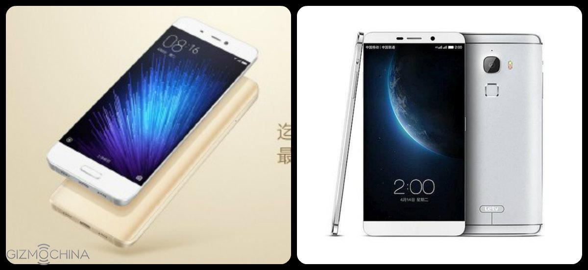 Xiaomi Mi 5 vs Le Max Pro: Quick Specs Comparison