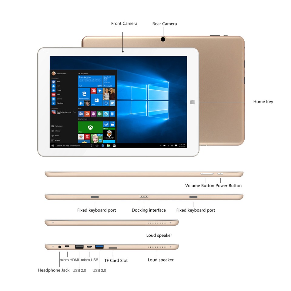 Chuwi Hi12 12-inch Tablet With Intel Chip & 4GB RAM Available At