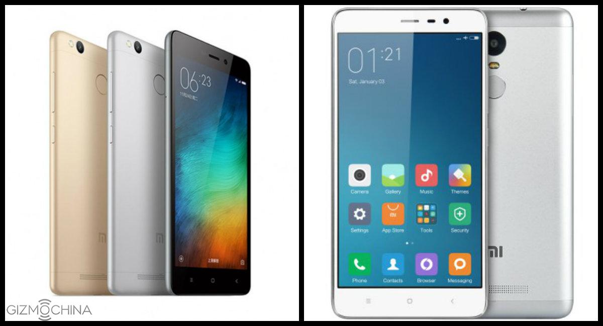 redmi 3 pro vs redmi note 3 pro