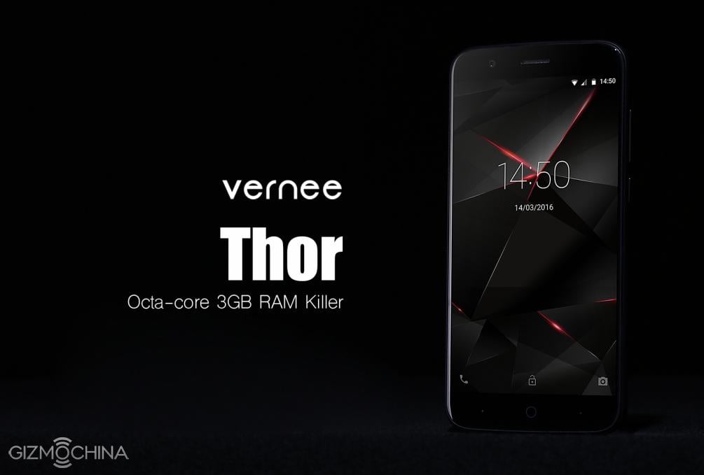 vernee thor 3GB RAM