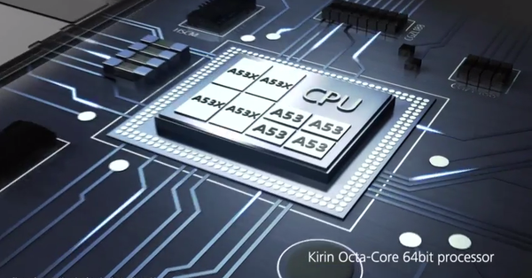 Kirin 950 chip image