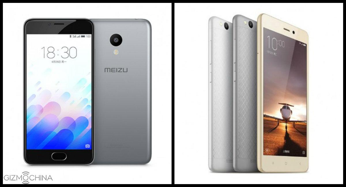 meizu m3 vs redmi 3