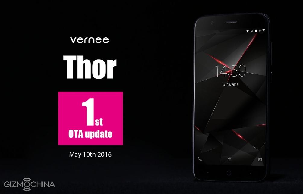 vernee thor ota update