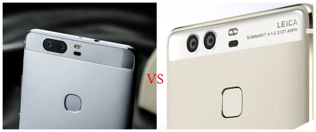 honor v8 vs huawei p9 dual cameras