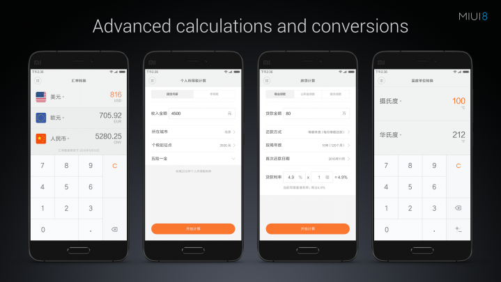 miui 8 calculator
